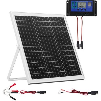 Solarpanel Kit 20W 12V, Monokristallin,  , MPPT Controller, auto