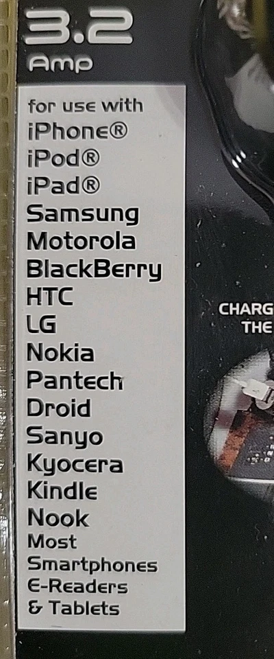 Cargador de coche Duracell modelo FD4107 con doble USB y cable cargador Foto 2 de 3