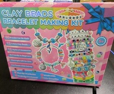 New Sealed Clay Beads Bracelet Making Kit 3000Pcs 12 Colors DIY Jewelry Girls