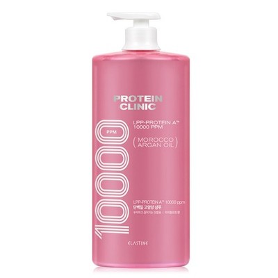 Elastin Protein Clinic 10000 Moroccan Argan Oil Highly Nutrient Shampoo Peach Bl