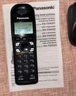 Working Set Panasonic Rechargeable Cordless Telephones Answer Machine Caller ID — photo 7