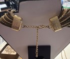Vintage Joan Rivers Multi Chain Necklace Gold Tone — photo 2