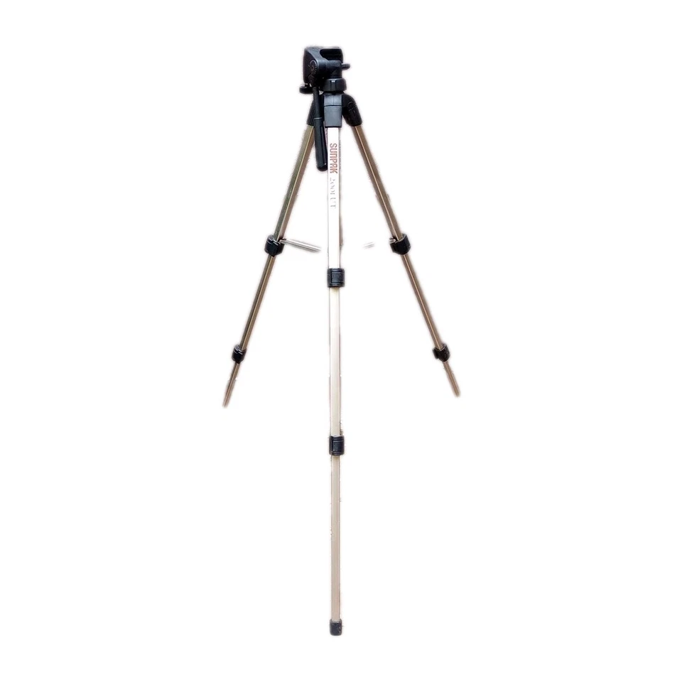 Sunpak Tripod 2001UT 3-Section Pro Video Photo 3-Way Fluid Head 620-020 URU1-39 - Image 4 of 4