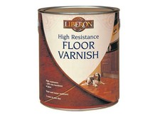 Liberon High Resistance Floor Varnish Clear Matt 2.5 Litre LIBHRFVCM25L
