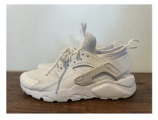 Size 4 GS - Nike Huarache Run Low White Pure Platinum