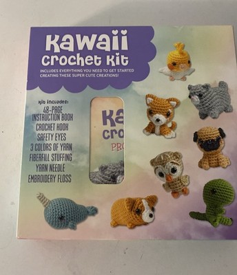 Kawaii Crochet Kit : Includes Everything You Need to Get Started - Animals