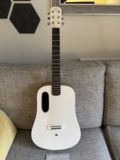 BLUE LAVA Original Acoustic Steel-String Guitar: Travel Guitar No Electronics.