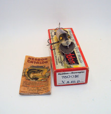 Vintage Heddon 7500 Vamp in original Banner box with color catalog