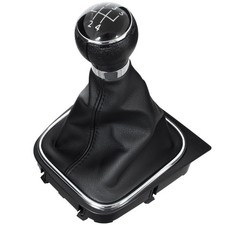 SCHALTKNAUF 5-GANG SCHWARZ  für  VW GOLF V VI JETTA TOURAN CADDY EOS 2003-2012