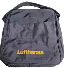 Schultertasche Lufthansa dunkelblau- Handgepäck Tasche verstellbarer Gurt