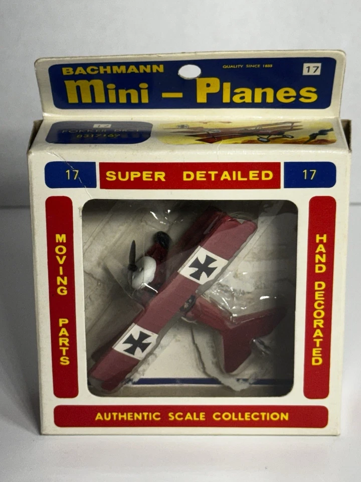 Bachmann Mini-Planes - FOKKER DR-1 #17 Red Baron 8317:69 - Image 3 of 4