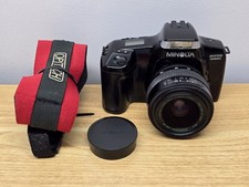 Minolta Maxxum 5000i 35mm Film Camera w/Quantaray MX AF 35-70mm Lens With Strap