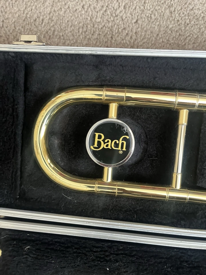 Bach USA Student Brass Tenor Trombone - Pre-Owned w/ Original Case. - image 2 of 4