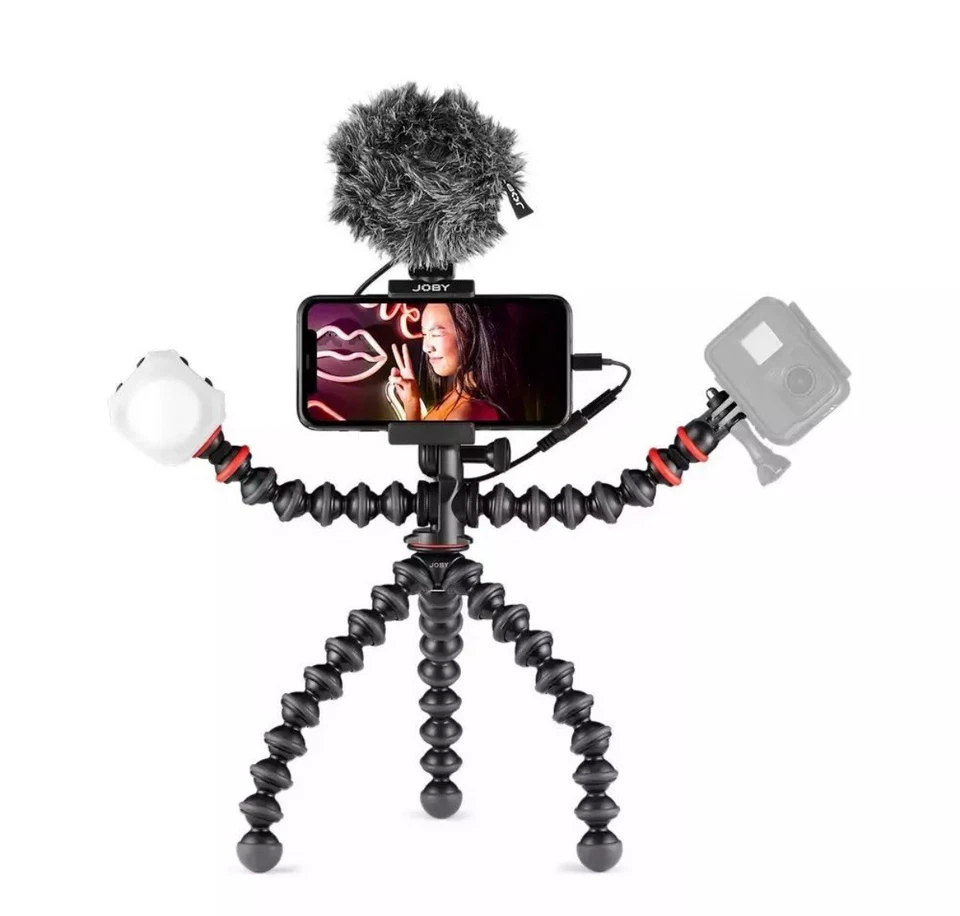 JOBY GorillaPod Mobile Vlogging Kit inc. Mic & Light - NEW BOXED - Image 2 of 4