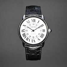 Cartier Ronde de Cartier 42mm Silver Dial Stainless Steel W6701010 2012 Box