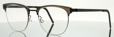 LINDBERG Strip Titanium 9863 PU9 Grey Pewter Unisex Eyeglasses 51-20-135 B:43