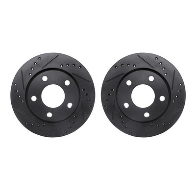 WHPN1-73066 R1 Concepts 2-Wheel Set Brake Discs Rear for Audi S4 2000-2002