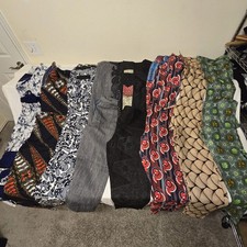 African Traditional Clothing Lot 8 Matching Shirt Pants Sets Mixed Sizes Sty