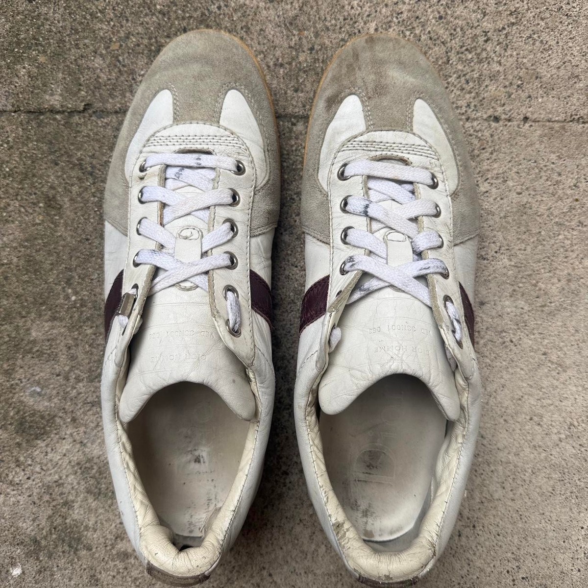 dior homme b01 german army trainer low top sneakers shoes margiela