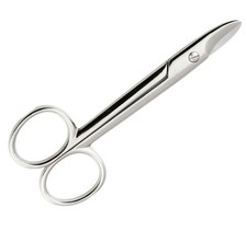 Toenail Scissors Stainless Steel Precise Cutting of thick Nail Scissor Silver