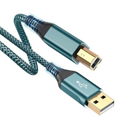 USB Drucker Kabel 5m Scanner Kabel USB 2.0 Typ B A zu B PC