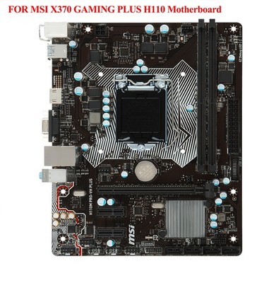 100% Tested FOR   H110M PRO-VH Plus H110 Motherboard Support 6/7 Generation #pq