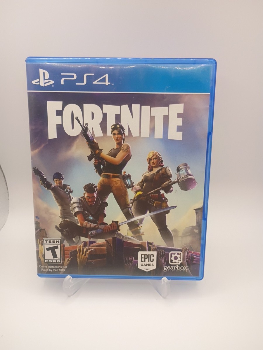 Fortnite 2017 Complete PS4 Disc with Case and Two Codes Have Been