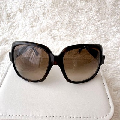 Christian Dior Brown Round Gradient Lens Sunglasses Vintage Retro Japan Used