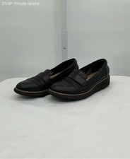 Clarks Black ultimate comfort collection loafers Dress Shoe Women 8