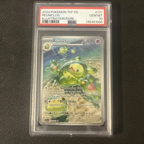 🔥🔥🔥PSA 10 Reuniclus 171/162 Sv05: Temporal Forces Holo🔥🔥🔥