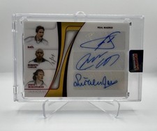 Panini Immacolata Real Madrid 1/1 tripla auto Raul/Roberto Carlos/Steve Mcmanama