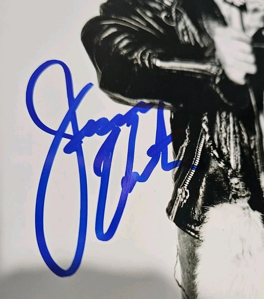 JESSE "THE BODY" VENTURA WWE SIGNED 8X10 PROMO B&W PHOTO WRESTLING AUTOGRAPH JSA - Image 3 of 4