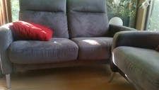 Musterring Sofa 2 Sitzer mit Relaxfunktion und Kopfteilverstellung
