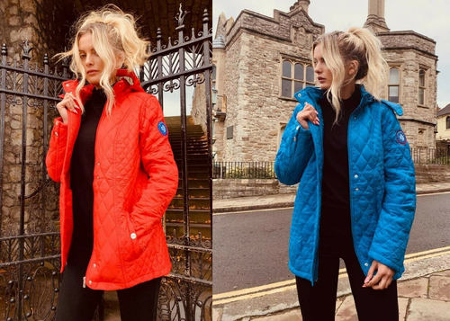Bonmarche NtArctica Blue /Red Diamond 