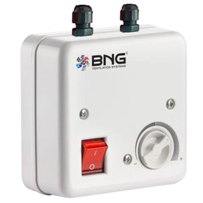 BNG SYSTEMS Drehzahlregler Drehzahlsteller Drehzahlsteuerung 2-5,2 Amper Lüfter Ventilator