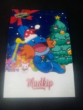 Pokemon 2024 Card Database Christmas Mudkip #1 Cracked Ice Holo Peru US Seller