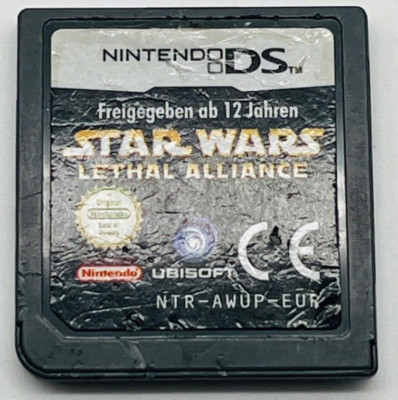 Star Wars Lethal Alliance Nintendo DS NUR MODUL OHNE HÜLLE NTR AWUP EUR