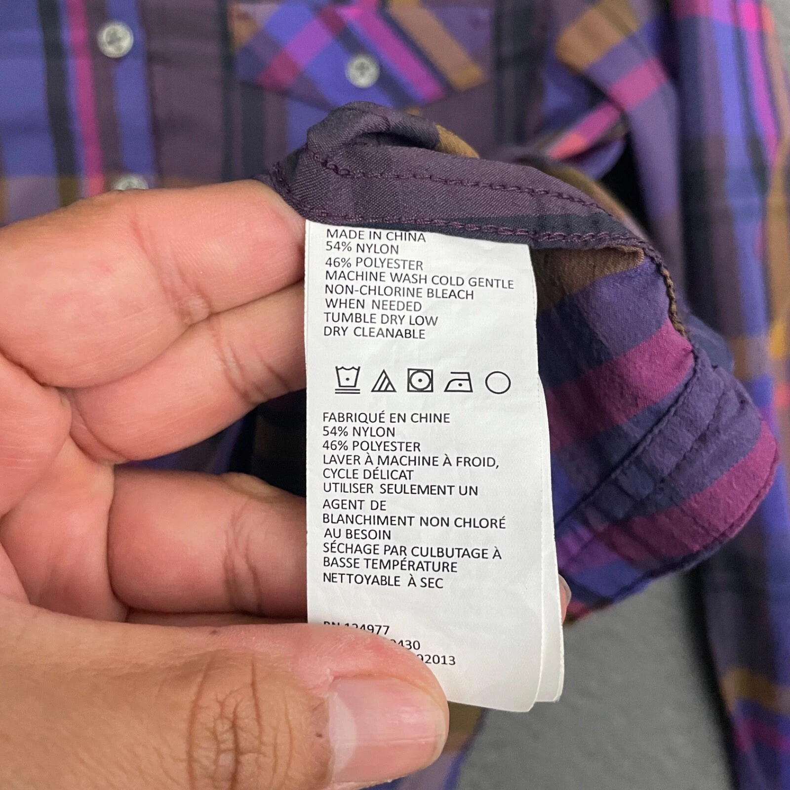 prana hooded plaid henley long sleeve hiking outdoor shirt