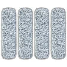 Portable Mini Mop Cleaning Squeeze Small Short Flat Mop Rotatable With Reusable 