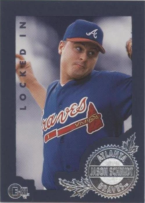 464  大リーグカード　ジェイソン.シュミット Jason Schmidt Baseball Atlanta Braves Sports Trading Cards for