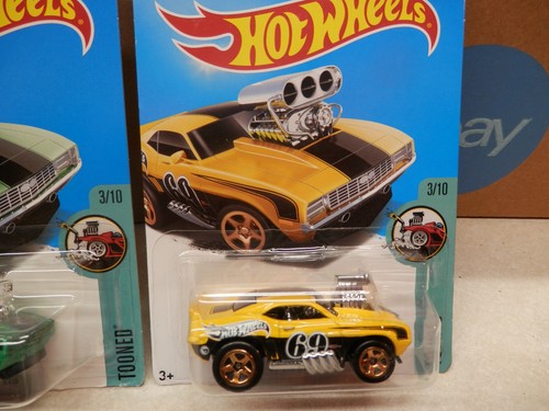 Camaro 69 toon verde y amarillo caza del tesoro n - Imagen 3 de 3