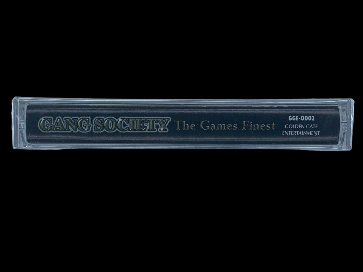 SEALED, Gang Society ‎– The Games Finest GGE-0002, audio cassette 