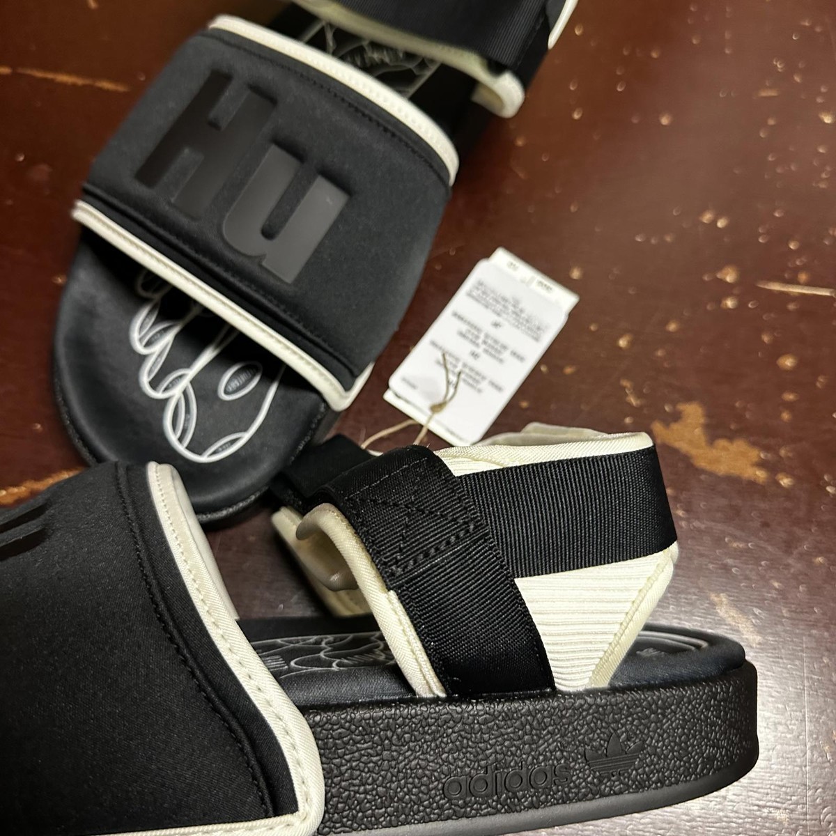 Adidas x Pharrell Adilette 2.0 Slide Sandals Mens Size 12  display picture 3