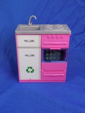 Barbie Dreamhouse Kitchen Stove Oven  Sink w/ Lights Sounds Playset 2018