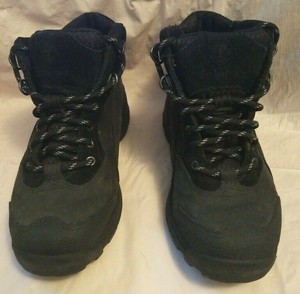 boys black timberlands
