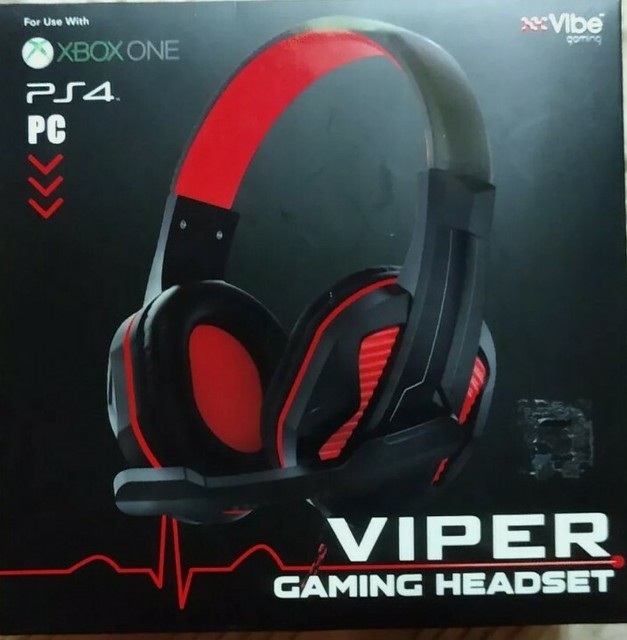 VIBE Viper Gaming Headset With Microphone for sale online eBay