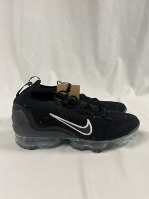 Nike Air VaporMax 2021 FK Black Metallic Silver DC4112-002 Women's