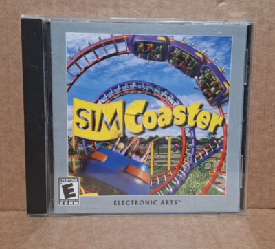 Sim Coaster (PC, 2002) - Complete Except for Box - Tested