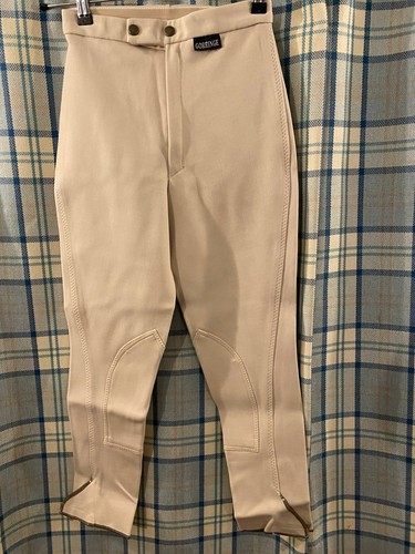 New Gorringe Ladies Quorn Heavyweight Breeches Beige 24R 24 Reg - 第 1/3 張圖片