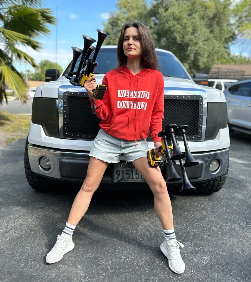 Bocina de tren de taladro de impacto DeWalt 20v con control remoto - BossHorn: Hecho en EE. UU. Foto 3 de 4